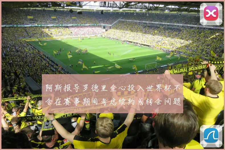 阿斯报导罗德里全心投入世界杯不会在赛事期间考虑续约或转会问题